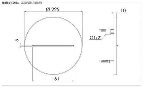 Излив для смесителя Remer 359XTNO цвет Черный матовый