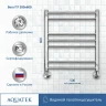 Водяной полотенцесушитель Aquatek Вега П7 500x600 AQ DR0760CH Хром нержавеющая сталь