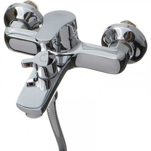 Смеситель для ванны Melodia della vita Moderno MDV35140 Хром латунь на стену