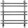 Водяной полотенцесушитель Ника Bamboo ЛБ 1 50x50 Хром нержавеющая сталь