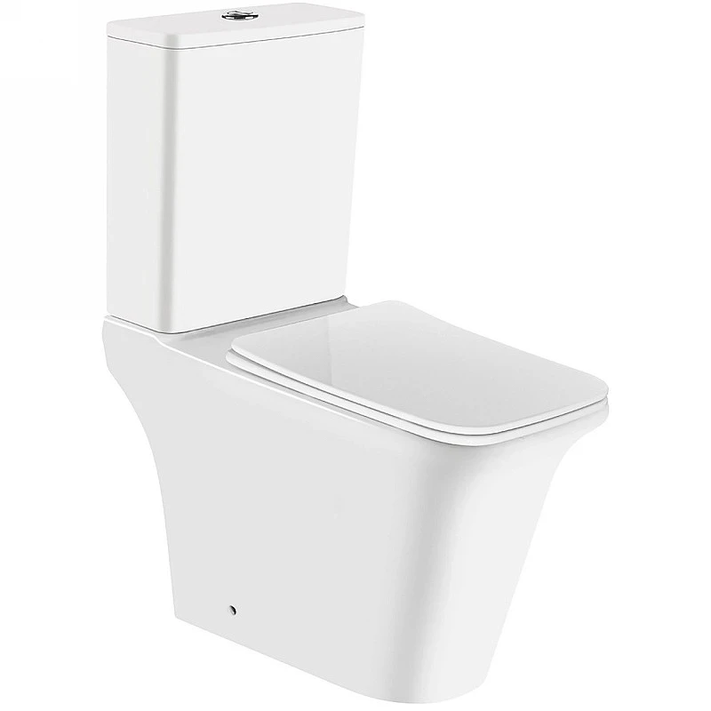 Унитаз компакт Azario Avero AZ-3121 с бачком и сиденьем Микролифт фаянс напольный