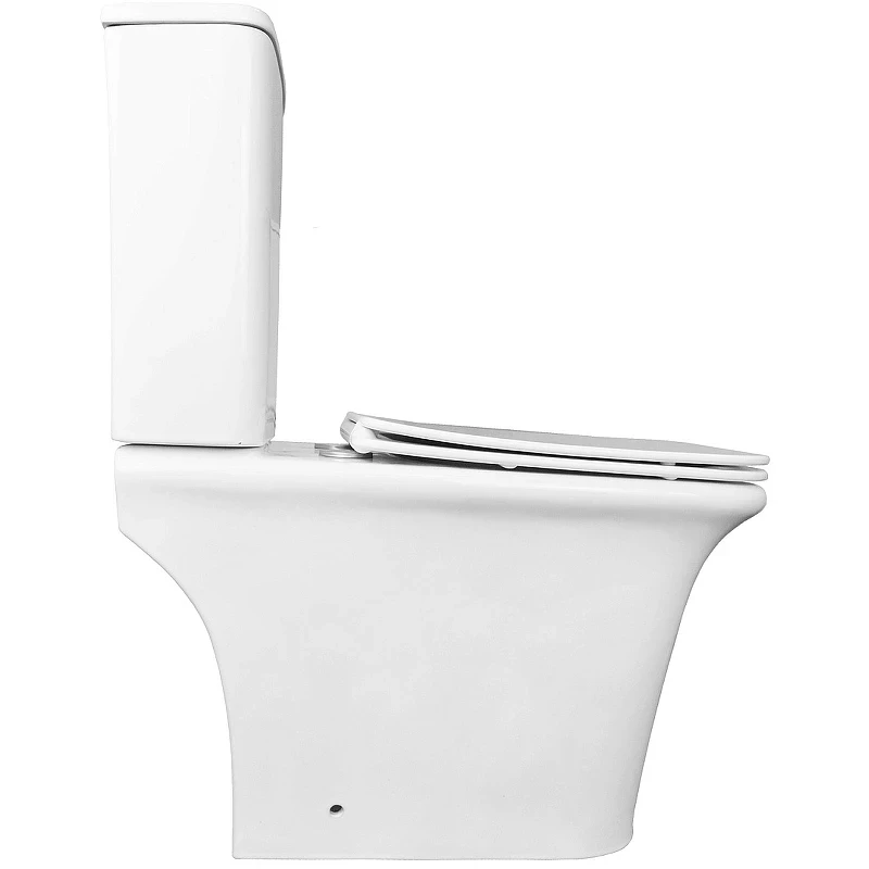 Унитаз компакт Azario Avero AZ-3121 с бачком и сиденьем Микролифт фаянс напольный