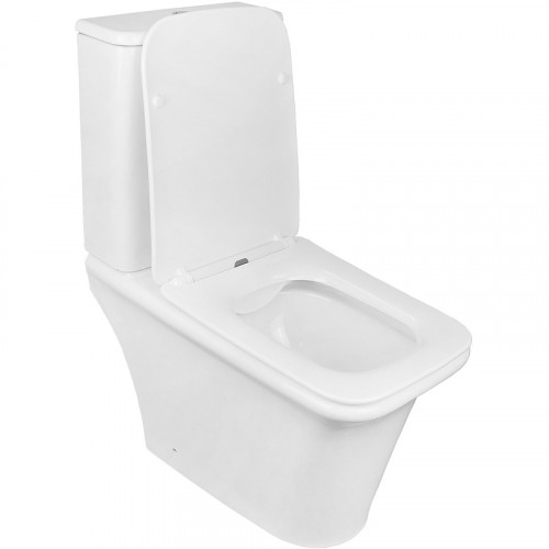 Унитаз компакт Azario Avero AZ-3121 с бачком и сиденьем Микролифт фаянс напольный