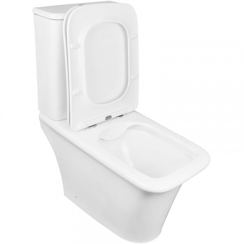 Унитаз компакт Azario Avero AZ-3121 с бачком и сиденьем Микролифт фаянс напольный