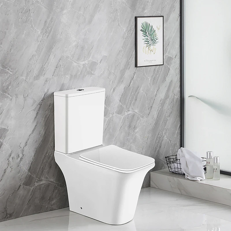 Унитаз компакт Azario Avero AZ-3121 с бачком и сиденьем Микролифт фаянс напольный