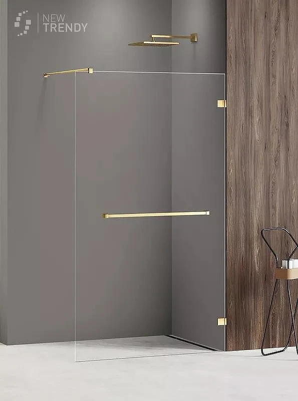 Душевое ограждение New Trendy AVEXA Gold x130 EXK-7074