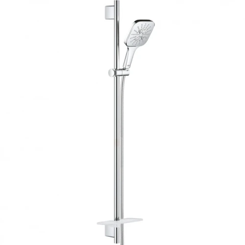 Душевой гарнитур Grohe Rainshower SmartActive 130 Cube 26586000 Хром латунь на стену