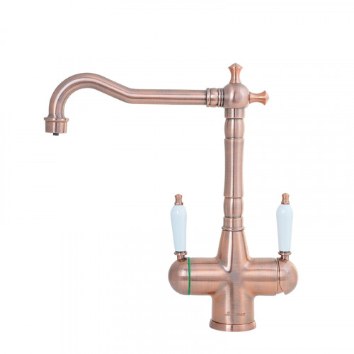 Смеситель для кухни Seaman Visconti SSL-7517-AU цвет Красное золото