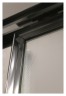 Душевая дверь Cezares Elena 150 L ELENA-W-B-13-30+60/60-P-Cr-L профиль Хром стекло рифленое