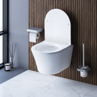 Унитаз Damixa Skyline DX35C1700SC подвесной с сиденьем Микролифт фарфор подвесной