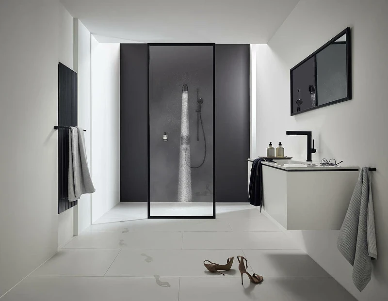 Полотенцедержатель Hansgrohe AddStoris 41747670 Черный матовый