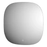 Зеркало Defesto Opti 60х60 DF 2849S с подсветкой 15W-4500K/Сенсорный выключатель/Нейтральный белый свет