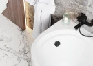 Акриловая ванна Vagnerplast Selena 147x100 R VPBA141SEL3PE-04 без гидромассажа