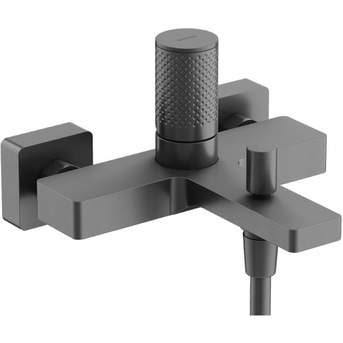 Смеситель для ванны Sancos Nexus SC9014GG Вороненая сталь