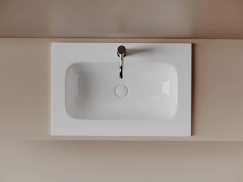 Раковина-столешница Ceramicanova Grace 71 CN7031 цвет Белый
