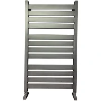 Водяной полотенцесушитель Ника Modern ЛМ 7 100x50 Matt Antique Silver Матовый хром нержавеющая сталь