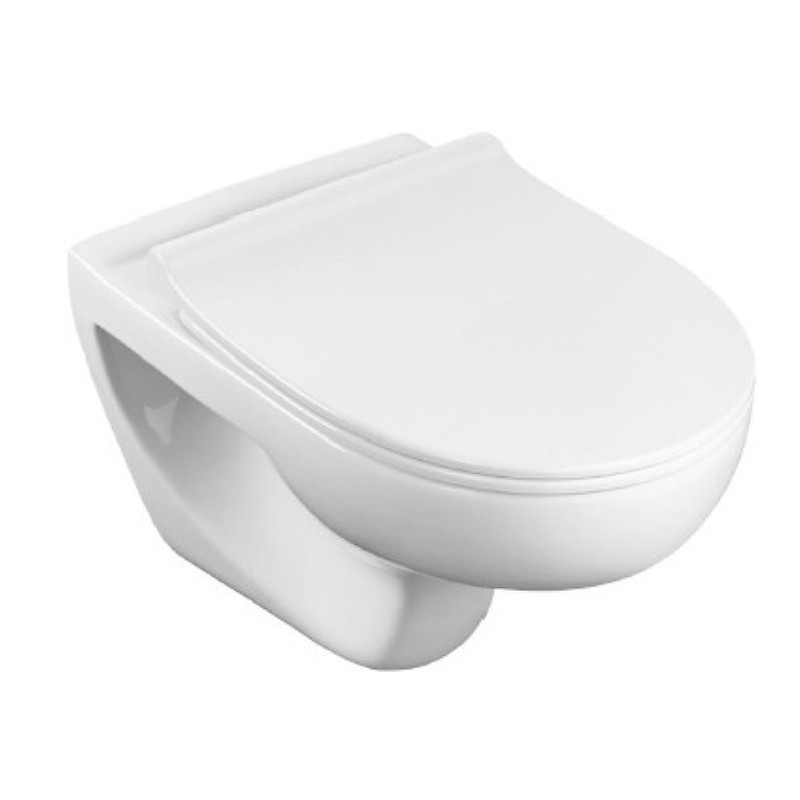 Комплект унитаза с инсталляцией Roca Victoria Pack Rimless 893105010 с сиденьем Микролифт без клавиши смыва