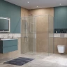 Душевой уголок BelBagno Soft Close-1 160x80 SOFT_CLOSE-1-AH-1-160/80-C-Cr профиль Хром стекло прозрачное