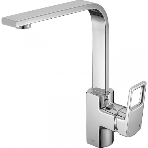 Смеситель для кухни Swedbe Kronos 2041 Хром латунь