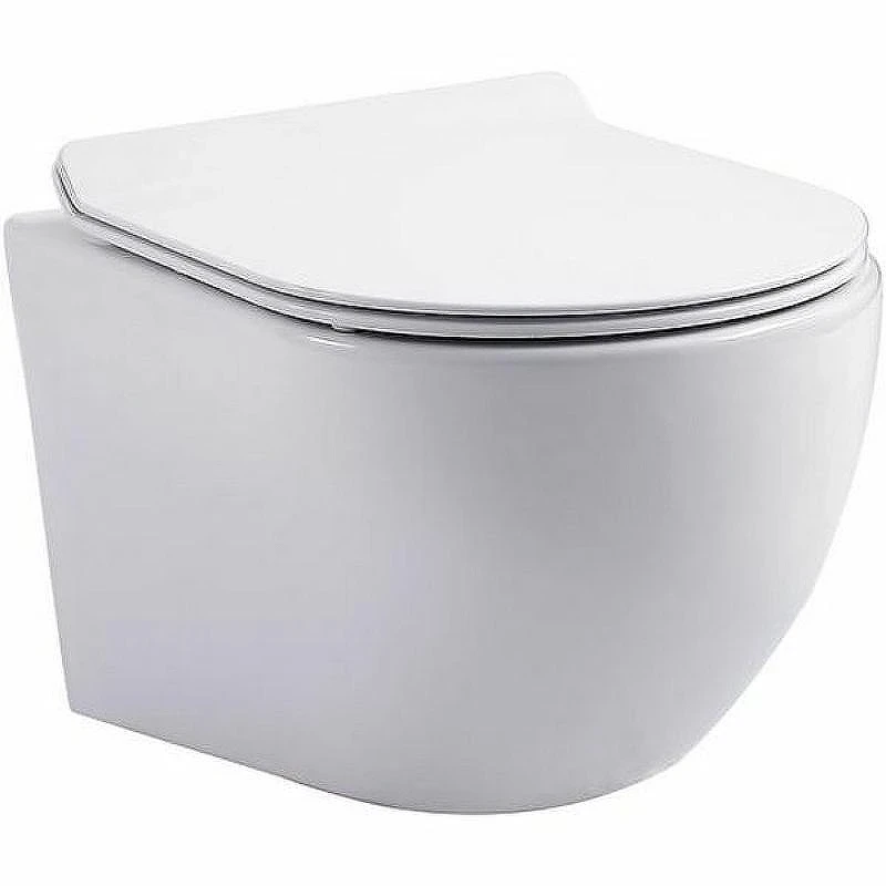 Унитаз Aquanet Cetus W Short Tornado 332171 подвесной с сиденьем Микролифт