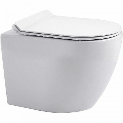 Унитаз Aquanet Cetus W Short Tornado 332171 подвесной с сиденьем Микролифт