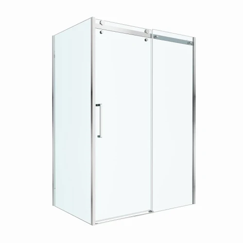 Душевой уголок BelBagno Marino 2 140x80 MARINO-2-AH-1-140/80-C-Cr профиль Хром стекло прозрачное