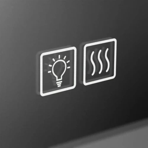 Зеркало BelBagno SPC-GRT-600-800-LED-TCH-WARM с подсветкой с подогревом с сенсорным выключателем стекло