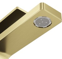 Смеситель для раковины Grossman Style 510.K35.05.320 Золото брашированное латунь