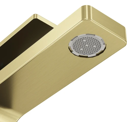 Смеситель для раковины Grossman Style 510.K35.05.320 Золото брашированное латунь