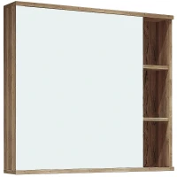 Зеркальный шкаф Grossman Форта 80 208002 Дуб галифакс МДФ / ЛДСП, стекло