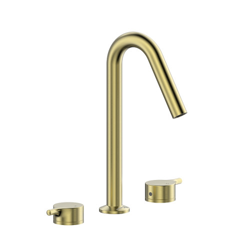 Смеситель для раковины WasserKRAFT Рейн (Rhein) 9935BG цвет Золото матовое