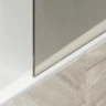 Шторка на ванну Maybah Glass MGV-72-2ш 400x1400 в широком профиле Бронза стекло бронзовое матовое