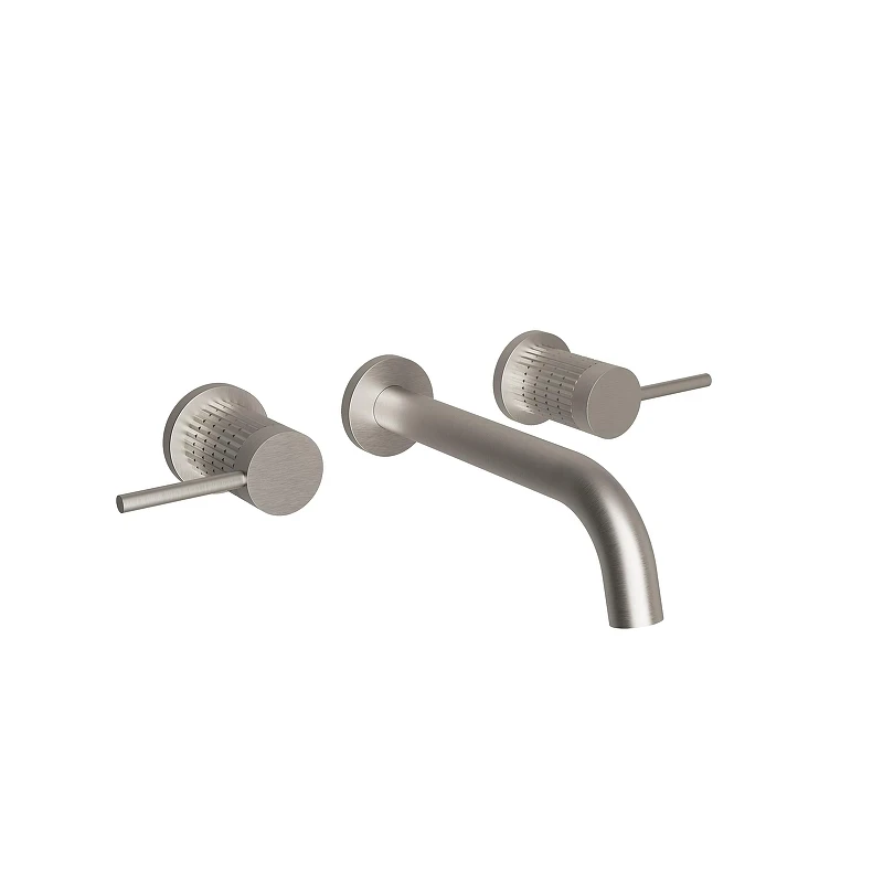 Смеситель для раковины Vincea Groove VBFW-4G1BN цвет Брашированный никель