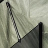 Шторка на ванну Maybah Glass MGV-80-6ш 600x1400 в широком профиле Черный стекло графитовое
