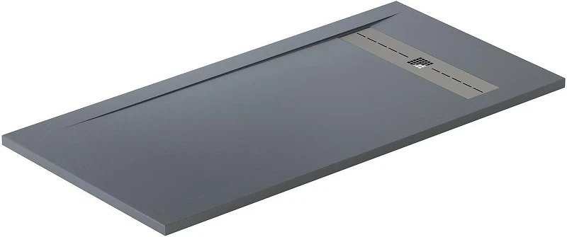 Душевой поддон из искусственного камня Allen Brau Infinity 160x90 8.21007-BGM цвет Синий+Серый