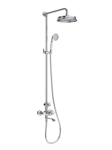 Душевая система Cezares Свобода (Liberty) LIBERTY-F-CVD-Т-01 с термостатом цвет Хром