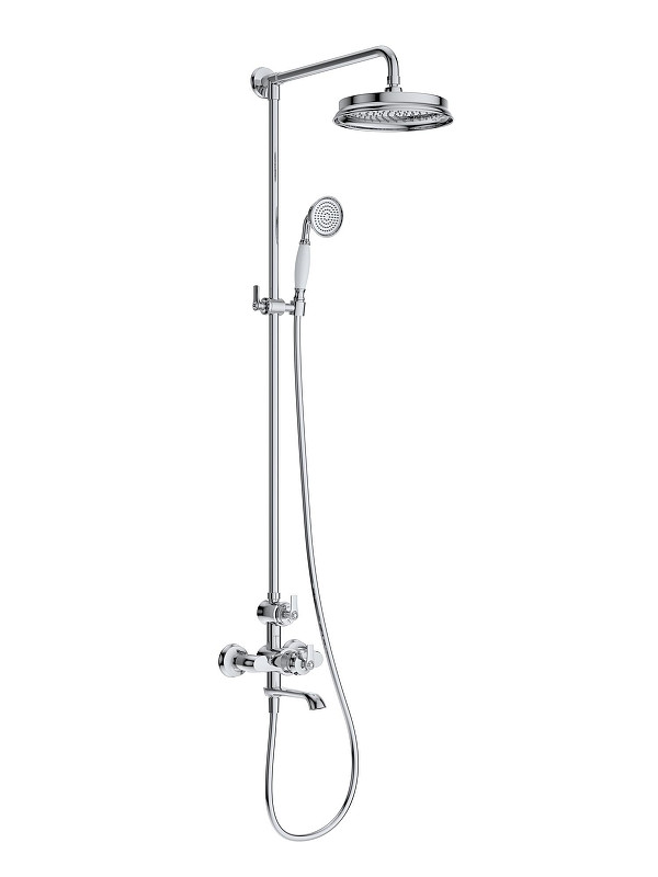Душевая система Cezares Свобода (Liberty) LIBERTY-F-CVD-Т-01 с термостатом цвет Хром