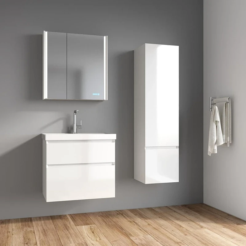 Тумба с раковиной Azario Velluto 70 CS00088602 подвесная цвет Белый матовый