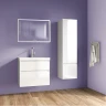 Тумба с раковиной Azario Velluto 70 CS00088602 подвесная цвет Белый матовый
