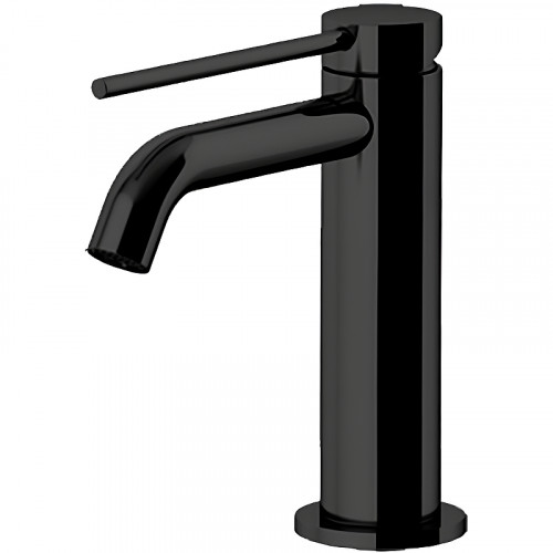 Смеситель для раковины Gattoni Circle Two 9142/91NO Черный матовый латунь