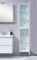 Шкаф пенал Orans BC-4023W 35 4023wuv005 Белый глянец МДФ / ЛДСП