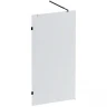 Душевая перегородка AM.PM X-Joy 100 W94UWI-100-F1-BTE профиль Черный матовый стекло прозрачное
