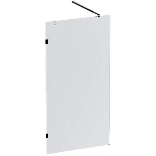 Душевая перегородка AM.PM X-Joy 100 W94UWI-100-F1-BTE профиль Черный матовый стекло прозрачное