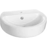 Раковина Sanita Luxe Best 55 WB.PD/Best/55-C/WHT.G/S1 Белая