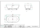 Акриловая ванна Vagnerplast Marbella 170х80 KRBV169MAR7X-64 цвет Белый