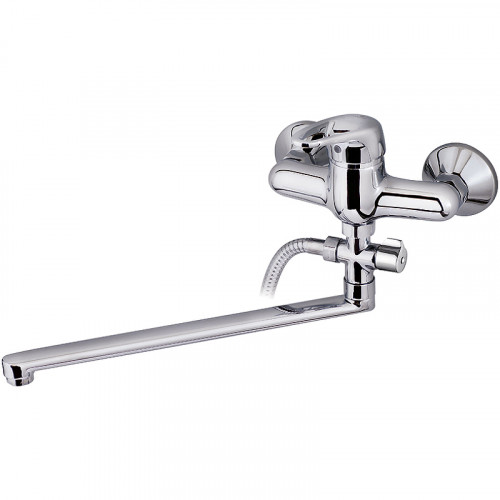 Смеситель для ванны Kaiser Planet 14055 универсальный Хром латунь на стену