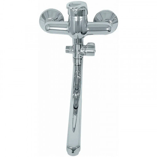 Смеситель для ванны Kaiser Planet 14055 универсальный Хром латунь на стену