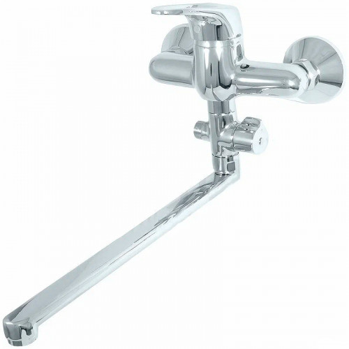 Смеситель для ванны Kaiser Planet 14055 универсальный Хром латунь на стену