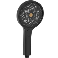 Душевая лейка Bravat P70301BW-ENG Черная матовая пластик