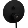 Смеситель для душа Remer X-Style X09LNO Черный матовый латунь встраиваемый